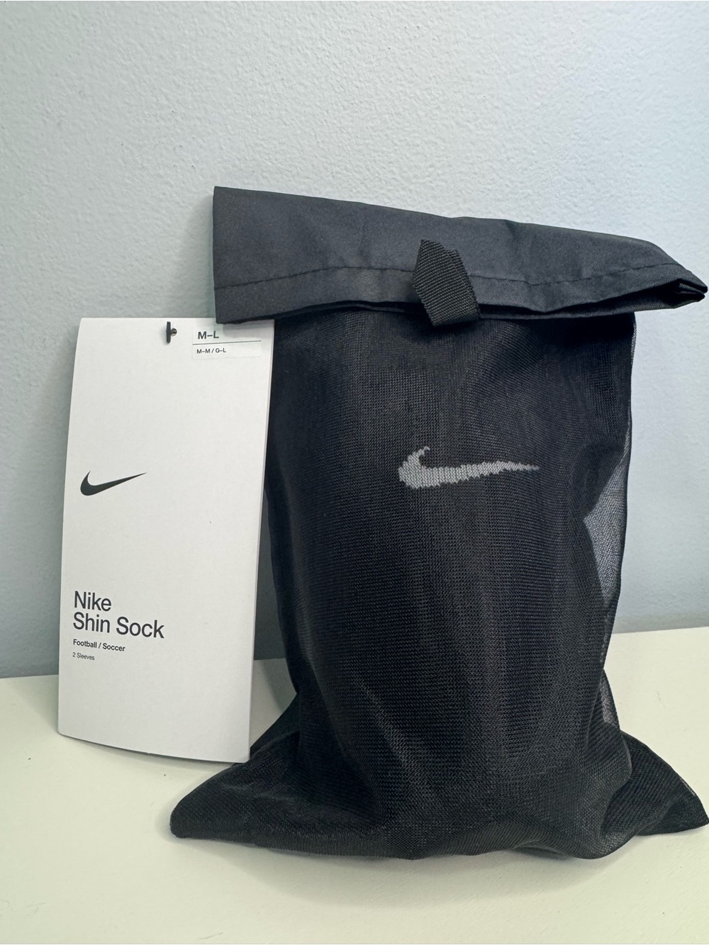 Nike Shin Sock- Black